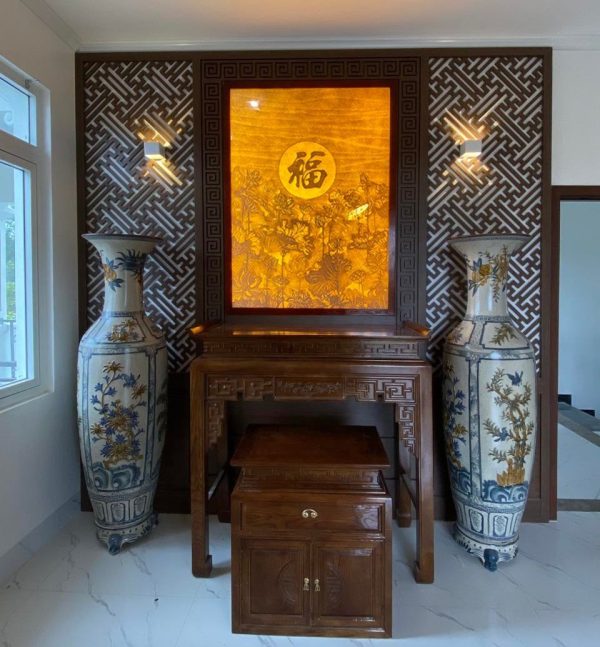 Tranh Trúc Chỉ Bàn Thờ