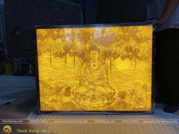 Tranh Trúc Chỉ Phật A Di Đà