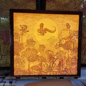 Tranh Trúc Chỉ Chữ An