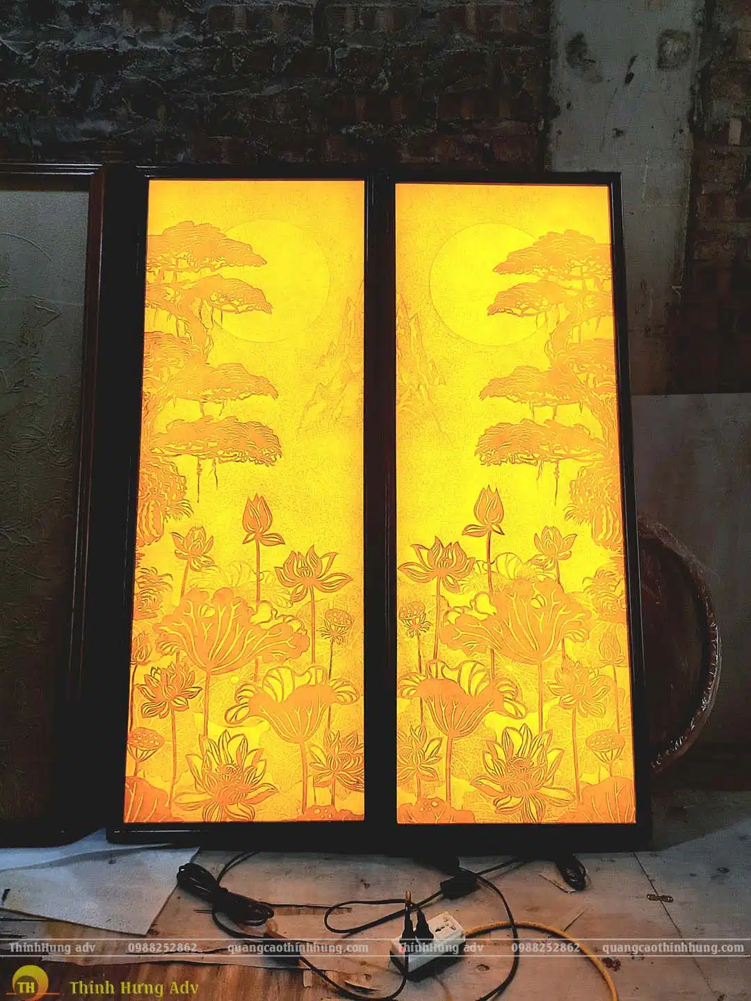 Tranh Cây Tùng Kết Hợp Chim Hạc - Ảnh 4