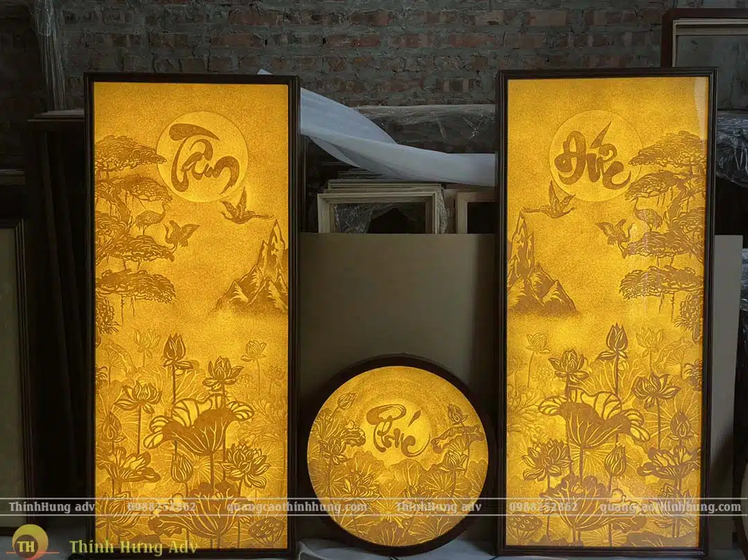 Bộ Tranh Trúc Chỉ Tâm Đức Phúc