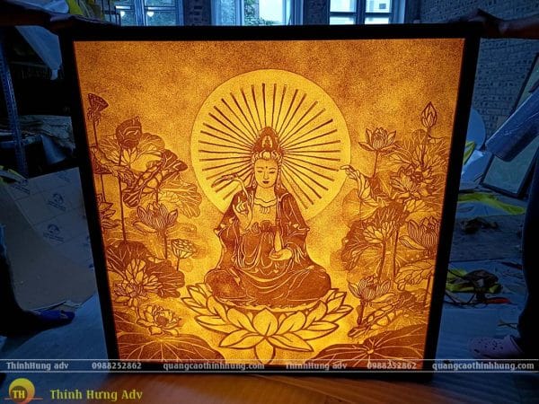 Tranh Trúc Chỉ  Quan Âm Bồ Tát